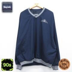 �L���O���C 90s �����W���P�b�g �l�C�r�[ XL | �Ò� 26aug26 ����