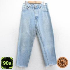 �Ò� �W�[���Y Levis ���[�o�C�X 550 �����Y 90�N�� 90s �e�[�p�[�h �R�b�g�� USA�� ���� �l�C�r�[ �f�j�� spe W31 ���� �{�g ���� �Ò�