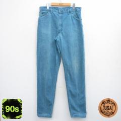 �Ò� �W�[���Y ���[�o�C�X Levis 550 �����Y 90�N�� 90s �e�[�p�[�h �R�b�g�� USA�� ���� �l�C�r�[ �f�j�� W34 ���� �{�g���X  ���� �Ò�