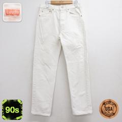 �Ò� Levis ���[�o�C�X505 �����Y 90�N�� 90s �W�[���Y �R�b�g�� USA�� �z���C�g �f�j�� spe 26sep10 ����