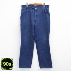 �Ò� Wear Guard �R�[�f�����C �p���c �����Y 90�N�� 90s �� �l�C�r�[ W36 ���� �{�g���X �����O ���� �Ò�