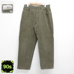 �Ò� J.CREW �R�[�f�����C �p���c �����Y 90�N�� 90s �R�b�g�� �u���E�� 26aug27 ����