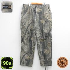 �Ò� RATTLERS BRAND �p���c �����Y 90�N�� 90s �n���e�B���O �J�[�S RealTree �R�b�g�� USA�� �x�[�W�� ���� 26sep25 ����