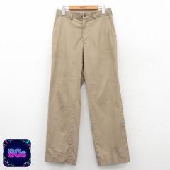 �Ò� �G���G���r�[�� LLBEAN �p���c �����Y 80�N�� 80s �^���� �x�[�W�� �J�[�L W31 ���� �{�g���X �����O ���� �Ò�
