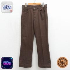 �Ò� ���[�o�C�X Levis �p���c �����Y 80�N�� 80s �X�^�v�� �s�P USA�� �^���� �u���E�� spe 26jun19 ����