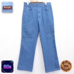 �Ò� �����O���[ Wrangler �p���c �����Y 80�N�� 80s �t���A �u�[�c�J�b�g �A�C�X�u���[�f�j�� USA�� 26sep10 ����