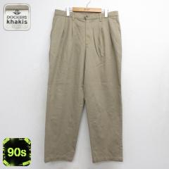 �Ò� DOCKERS �h�b�J�[�Y �p���c �����Y 90�N�� 90s �c�[�^�b�N Dockers �R�b�g�� �x�[�W�� 26sep18 ����