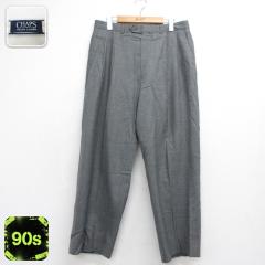 �Ò� CHAPS RL �����t���[���� �p���c �����Y 90�N�� 90s �X���b�N�X �c�[�^�b�N �`���b�v�X �E�[�� �O���[ ���~�� 26sep25 ����