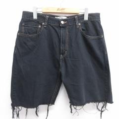 �Ò� ���[�o�C�X Levis 559 �V���[�g �p���c �V���[�c �����Y �R�b�g�� �� �u���b�N �f�j�� W35 ���� �{�g���X �Z�p�� �V���[ ���� �Ò�