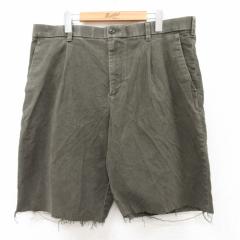 �Ò� �o�i�i���p�u���b�N BANANA REPUBLIC �u�����h �V���[�g �p���c �V���[�c �����Y �Z�Όn �O���[�� W38 ���� �{�g���X �Z ���� �Ò�
