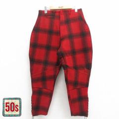 �Ò� �r���e�[�W �n���e�B���O �p���c �����Y 50�N�� 50s �E�[�� �� ���b�h �`�F�b�N spe W31 ���� �{�g���X �����O ���� �Ò�