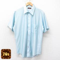 �Ò� ���� �V���c �����Y 70�N�� 70s ���� �l�C�r�[ XL�T�C�Y ���� �g�b�v�X ���� �Ò�