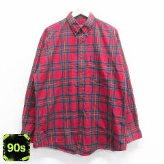 �Ò� �����t���[���� Ralph Lauren �`���b�v�X ���� �u�����h �V���c �����Y 90�N�� 90s �傫���T�C�Y �����O�� �R�b�g�� �{�^ ���� �Ò�