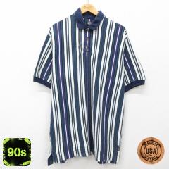 �Ò� �h�b�J�[�Y ���� �u�����h �|�� �V���c �����Y 90�N�� 90s �����O�� �R�b�g�� USA�� �Α� �O���[�� �X�g���C�v XL�T�C�Y  ���� �Ò�