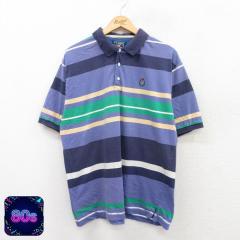 �Ò� �����t���[���� Ralph Lauren �`���b�v�X ���� �u�����h �|�� �V���c �����Y 80�N�� 80s �����|�C���g���S �傫���T�C�Y  ���� �Ò�