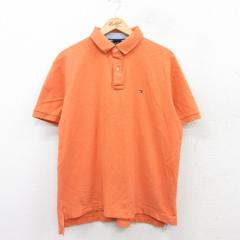 �Ò� �g�~�[�q���t�B�K�[ TOMMY HILFIGER ���� �u�����h �|�� �V���c �����Y �����|�C���g���S ���̎q �I�����W XL�T�C�Y ���� ���� �Ò�