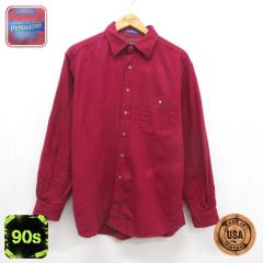 �Ò� �y���h���g�� PENDLETON ���� �V���c �����Y 90�N�� 90s �E�[�� USA�� �o�[�K���f�B 26aug19 ����