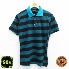 �Ò� ���� �|�� �V���c �����Y 90�N�� 90s USA�� ���� �u���b�N �{�[�_�[ S�T�C�Y ���� �g�b�v�X ���� �Ò�