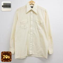�Ò� JCPenney ���� �V���c �����Y 70�N�� 70s �R���g���X�g�X�e�b�` �C�G���[ 26sep01 ����