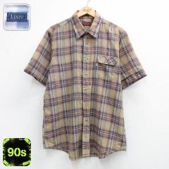 �Ò� ���[�o�C�X Levis ���� �V���c �����Y 90�N�� 90s �x�[�W���� �`�F�b�N 26apr09 ����