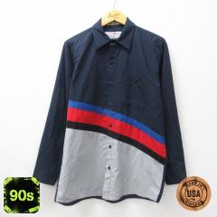 �Ò� ���b�h�L���b�v ���� ���[�N �V���c �����Y 90�N�� 90s �}���`�J���[ USA�� ���� �l�C�r�[ L�T�C�Y ���� �g�b�v�X ���� �Ò�