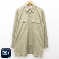 �Ò� �f�B�b�L�[�Y Dickies ���� ���[�N �V���c �����Y 00�N�� 00s �����O�� �x�[�W�� �J�[�L XL�T�C�Y ���� �g�b�v�X ���� �Ò�