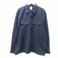 �Ò� �f�B�b�L�[�Y Dickies ���� ���[�N �V���c �����Y �傫���T�C�Y �����O�� �� �l�C�r�[ XL�T�C�Y ���� �g�b�v�X ���� �Ò�