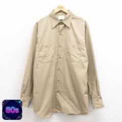 �Ò� ���� ���[�N �V���c �����Y 80�N�� 80s �傫���T�C�Y �����O�� �x�[�W�� �J�[�L XL�T�C�Y ���� �g�b�v�X ���� �Ò�