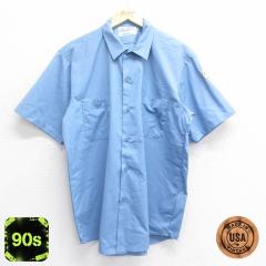 �Ò� ���� ���[�N �V���c �����Y 90�N�� 90s HOSPITAL USA�� ���� �l�C�r�[ XL�T�C�Y ���� �g�b�v�X ���� �Ò�