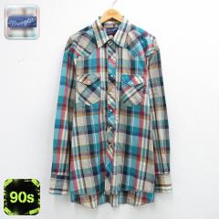 �Ò� �����O���[ ���� �E�G�X�^�� �V���c �����Y 90�N�� 90s �傫���T�C�Y �����O�� �x�[�W���� �`�F�b�N 26feb25 ����