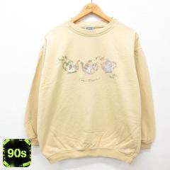 �Ò� ���� �X�E�F�b�g �����Y 90�N�� 90s Teatime �R�b�g�� �N���[�l�b�N �J�i�_�� �� �C�G���[ XL�T�C�Y ���� �X�G�b�g �g�� ���� �Ò�