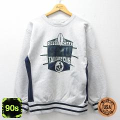�Ò� �`���[�N���C�� ���� �X�E�F�b�g �����Y 90�N�� 90s EMU ���o�[�X�^�C�v �N���[�l�b�N USA�� ���O���[ ���~�葼 spe 26mar18 ����