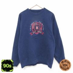 �Ò� �W�����X�|�[�c ���� �X�E�F�b�g �����Y 90�N�� 90s ���C�� �J���b�W �h�J �N���[�l�b�N USA�� �� �l�C�r�[ L�T�C�Y ���� ���� �Ò�