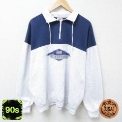 �Ò� ���� �n�[�t�W�b�v �X�E�F�b�g �����Y 90�N�� 90s �j���[�n���v�V���[ �c�[�g���J���[ �傫���T�C�Y �ݕt�� USA�� ���O�� ���� �Ò�