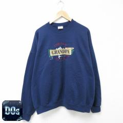 �Ò� �w�C���Y Hanes ���� �X�E�F�b�g �����Y 00�N�� 00s GRANDPA �h�J �傫���T�C�Y �N���[�l�b�N �� �l�C�r�[ XL�T�C�Y ���� ���� �Ò�
