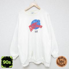 �Ò� ���� �X�E�F�b�g �����Y 90�N�� 90s �v���l�b�g�n���E�b�h �_���X �傫���T�C�Y �N���[�l�b�N USA�� �� �z���C�g XL�T�C ���� �Ò�