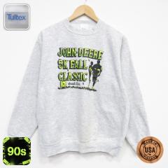 �Ò� TULTEX ���� �X�E�F�b�g �����Y 90�N�� 90s �W�����f�B�A �}���\�� �N���[�l�b�N USA�� �O���[ ���~�� 26may29 ����