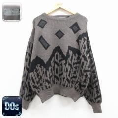 �Ò� ���� �Z�[�^�[ �����Y 00�N�� 00s �傫���T�C�Y ���U�[�g�p �A�N���� �N���[�l�b�N �O���[�� 25dec02 ����