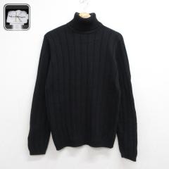 �Ò� �J���o���N���C�� Calvin Klein ���� �Z�[�^�[ �����Y ���u�j�b�g �R�b�g�� �^�[�g���l�b�N �u���b�N 26sep03 ����