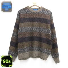 �Ò� TOWNCRAFT ���� �Z�[�^�[ �����Y 90�N�� 90s �A�N���� �j�b�g �N���[�l�b�N �{�[�_�[ �u���E�� 26sep08 ����