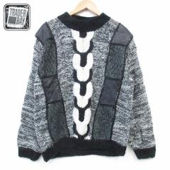 �Ò� TRADER BAY ���� �Z�[�^�[ �����Y 90�N�� 90s ���U�[�g�p �A�N���� �N���[�l�b�N �u���b�N ���~�� 26jun19 ����