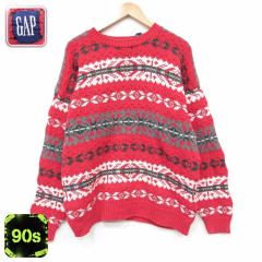 �Ò� �M���b�v ���� �Z�[�^�[ �����Y 90�N�� 90s �t�F�A�A�C�� �R�b�g�� �N���[�l�b�N ���b�h 26sep10 ����