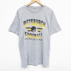 �Ò� ���� T�V���c �����Y NFL �s�b�c�o�[�O�X�e�B�[���[�Y �N���[�l�b�N �O���[ ���~�� �A���t�g �X�[�p�[�{�E�� XL�T�C�Y �� ���� �Ò�
