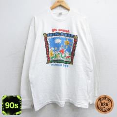 �Ò� �t���[�c�I�u�U���[�� ���� �r���e�[�W T�V���c �����Y 90�N�� 90s �}���\�� ��ƍL�� �傫���T�C�Y �R�b�g�� �N���[�l�b ���� �Ò�