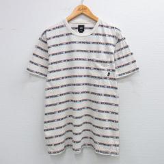 �Ò� �o���Y VANS ���� �u�����h T�V���c �����Y OFF THE WALL ���|�P�b�g�t�� �N���[�l�b�N ���� �z���C�g �{�[�_�[ XL�T�C�Y ���� �Ò�