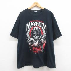 �Ò� ���� ���b�N �o���h T�V���c �����Y ���C�w�� MAYHEM �傫���T�C�Y �R�b�g�� �N���[�l�b�N �� �u���b�N spe XL�T�C�Y �� ���� �Ò�