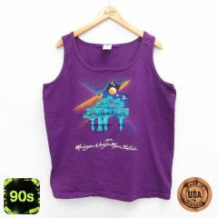 �Ò� �r���e�[�W �^���N�g�b�v �����Y 90�N�� 90s �~�V�K�� �� �R�b�g�� �N���[�l�b�N USA�� �� �p�[�v�� XL�T�C�Y ���� ���� �Ò�