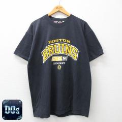 �Ò� ���� �r���e�[�W T�V���c �����Y 00�N�� 00s NHL �{�X�g���u���[�C���Y �N���[�l�b�N �� �u���b�N �A�C�X�z�b�P�[ XL�T�C ���� �Ò�