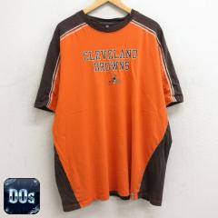 �Ò� ���[�{�b�N REEBOK ���� �r���e�[�W T�V���c �����Y 00�N�� 00s NFL �N���[�u�����h�u���E���Y �c�[�g���J���[ �傫���T ���� �Ò�