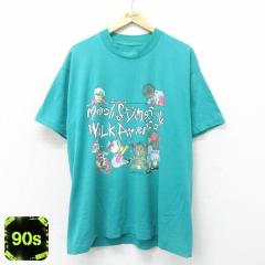 �Ò� ���� �r���e�[�W T�V���c �����Y 90�N�� 90s �q�� ���b�Z�[�W �傫���T�C�Y �N���[�l�b�N �� spe XL�T�C�Y ���� ���� �Ò�